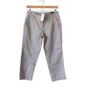 NWT Ann Taylor LOFT Crop Julie Dress Pants Size 2 Gray‎ Women's Career Everyday